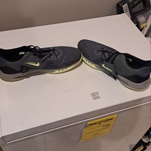 Pre owned Nike Men’s Precision V Iron Gray Volt Size 13 basketball shoes